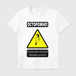 Мужская футболка Осторожно, душнила