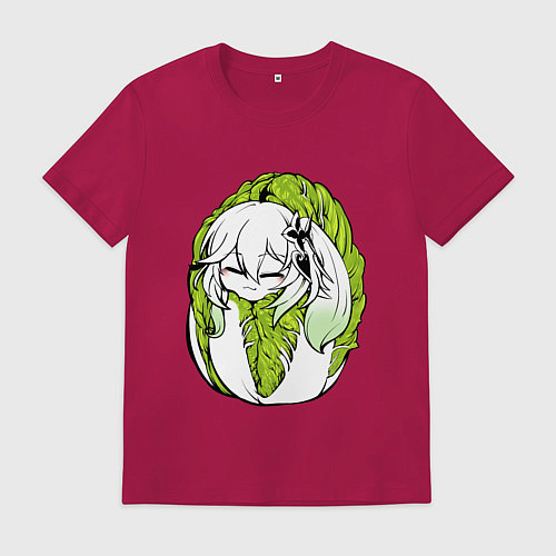 Мужская футболка Капуста-Нахида / Маджента – фото 1