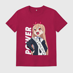 Мужская футболка Power Человек бензопила