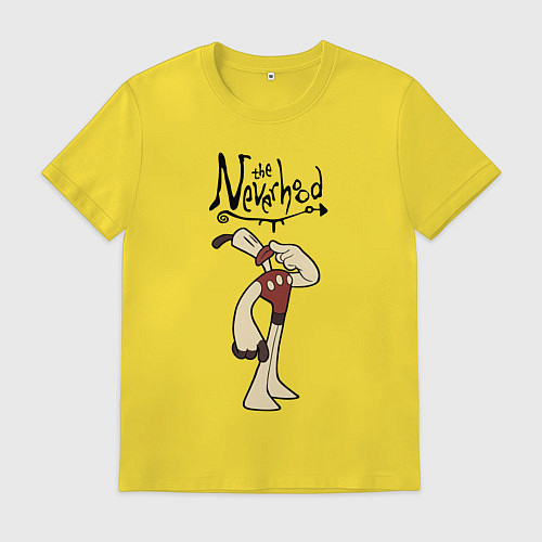 Мужская футболка Неверь в худо / Желтый – фото 1