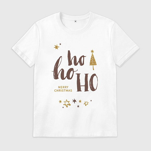 Мужская футболка НГ 2023 / Белый – фото 1