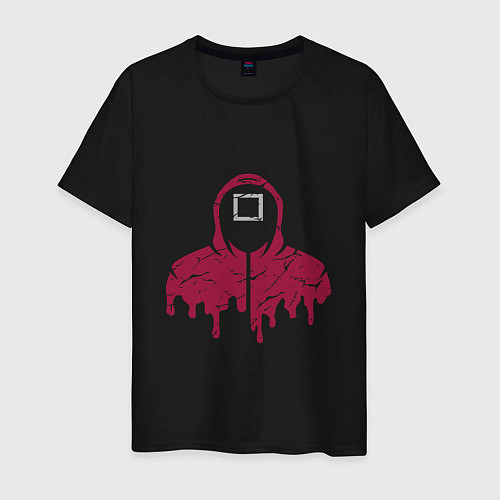 Мужская футболка Soldier squid game / Черный – фото 1