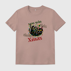 Мужская футболка Ты победило в этот раз, Рождество