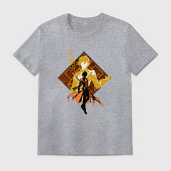 Мужская футболка Силуэт Чжун Ли