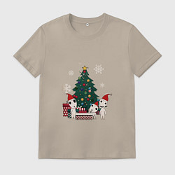 Мужская футболка Новогодние кодама