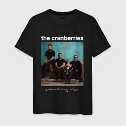 Футболка хлопковая мужская The Cranberries rock, цвет: черный