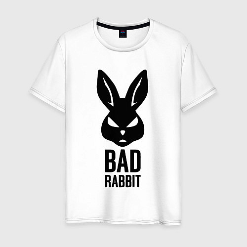 Мужская футболка Bad rabbit / Белый – фото 1