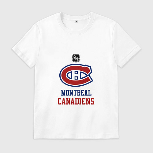Мужская футболка Монреаль Канадиенс - НХЛ / Белый – фото 1