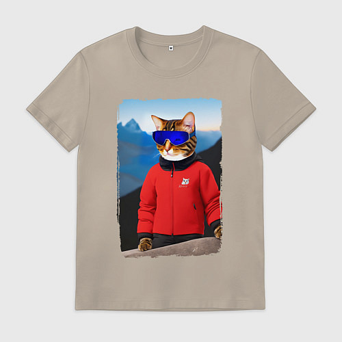 Мужская футболка Джонни Кэтсвилл повзрослел / Миндальный – фото 1