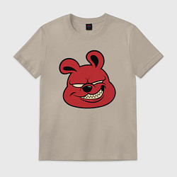 Футболка хлопковая мужская Red bear, цвет: миндальный