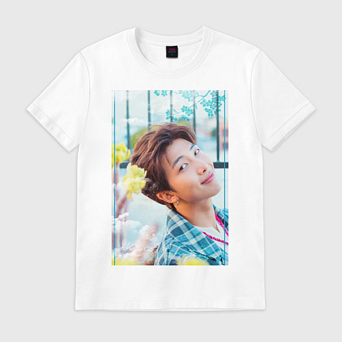 Мужская футболка Handsome Namjoon / Белый – фото 1