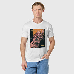 Футболка хлопковая мужская Bleach Nobody, цвет: белый — фото 2