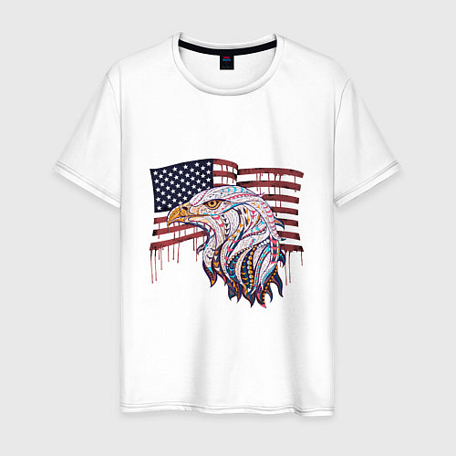 Мужская футболка American eagle / Белый – фото 1