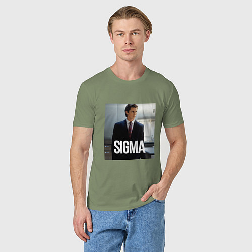 Мужская футболка Sigma - Bateman / Авокадо – фото 3