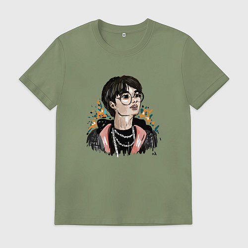 Мужская футболка Линоу айдол / Авокадо – фото 1