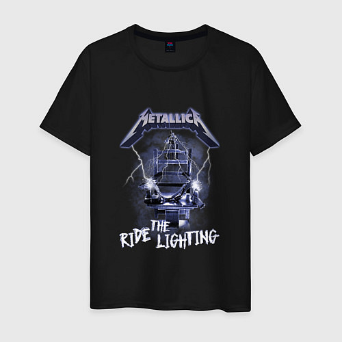 Мужская футболка Metallica ride the lighting / Черный – фото 1