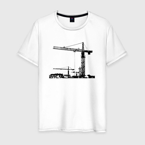 Мужская футболка КранЛибхер / Белый – фото 1