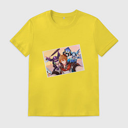 Мужская футболка Тарталья из Genshin Impact