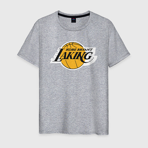 Мужская футболка Kobe Bryant laking / Меланж – фото 1