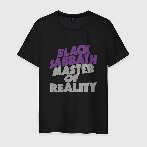 Мужская футболка Black Sabbath Master of Reality / Черный – фото 1