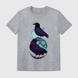 Мужская футболка Фиолетовые вороны