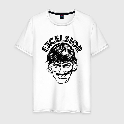 Мужская футболка Excelsior Stan Lee / Белый – фото 1