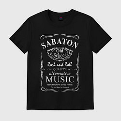 Мужская футболка Sabaton в стиле Jack Daniels