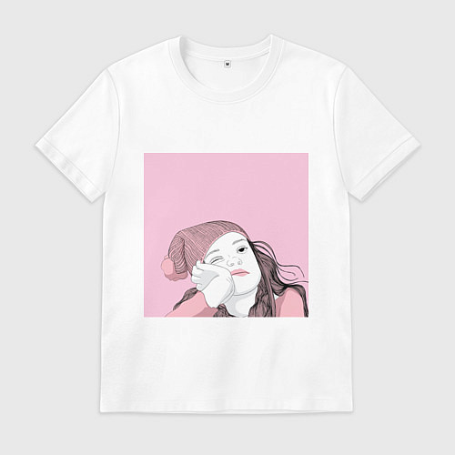 Мужская футболка Меланхолия / Белый – фото 1