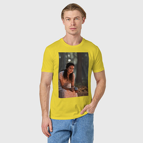 Мужская футболка Шершни Лотти / Желтый – фото 3