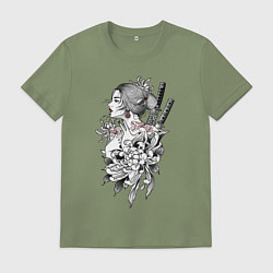 Мужская футболка Japan Chrysanthemum