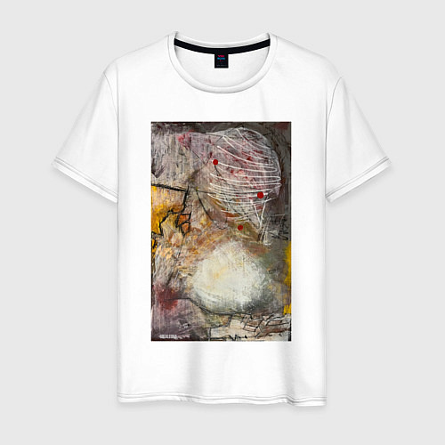 Мужская футболка Autumn / Белый – фото 1