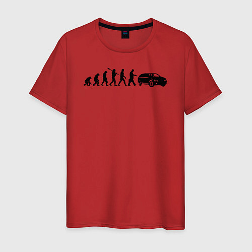 Мужская футболка Vagodroch evolution / Красный – фото 1