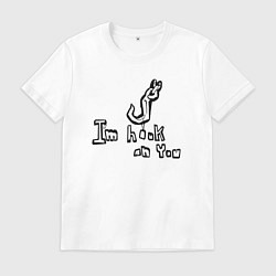 Мужская футболка Dead by daylight - Im hook on you