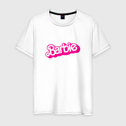 Футболка хлопковая мужская Барби Фильм, цвет: белый