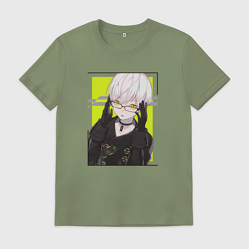 Мужская футболка Андройд 9S / Авокадо – фото 1