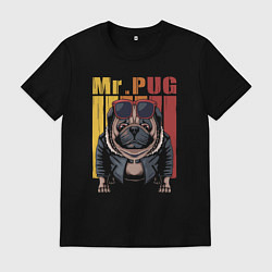 Мужская футболка Mr pug