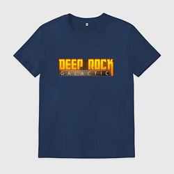 Мужская футболка Deep Rock Galactic logo