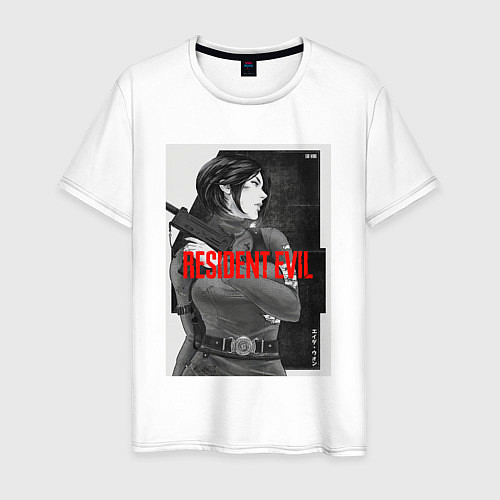 Мужская футболка Ада Вонг - Resident evil / Белый – фото 1