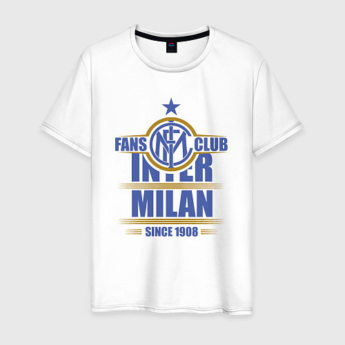 Мужская футболка Inter Milan fans club / Белый – фото 1