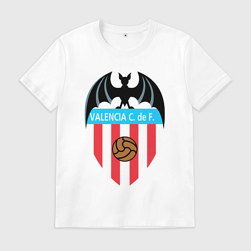 Мужская футболка FC Valencia / Белый – фото 1