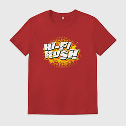 Футболка хлопковая мужская Hi-Fi Rush, цвет: красный