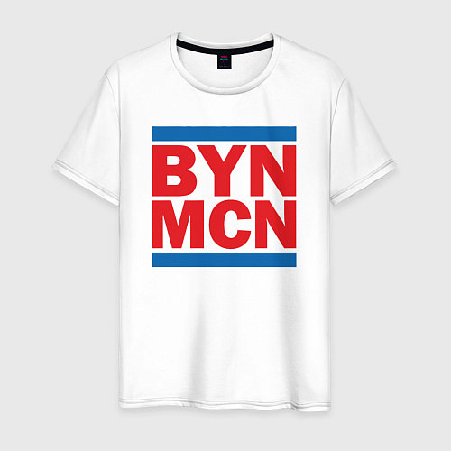 Мужская футболка Run Bayern Munchen / Белый – фото 1