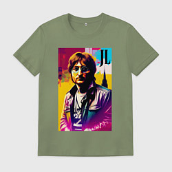 Мужская футболка John Lennon - world legend