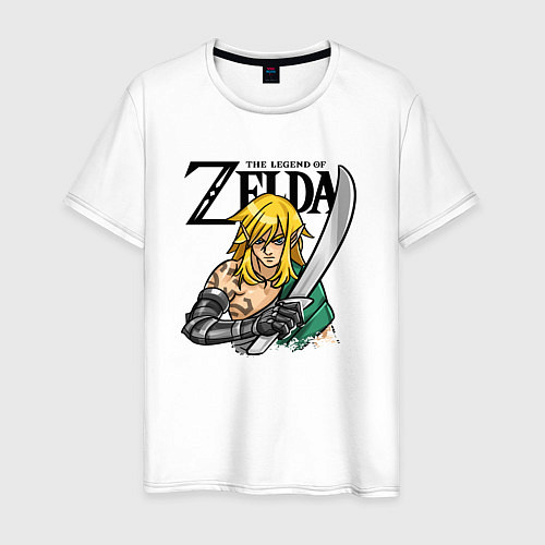 Мужская футболка The Legend of Zelda - Tears of the Kingdom / Белый – фото 1