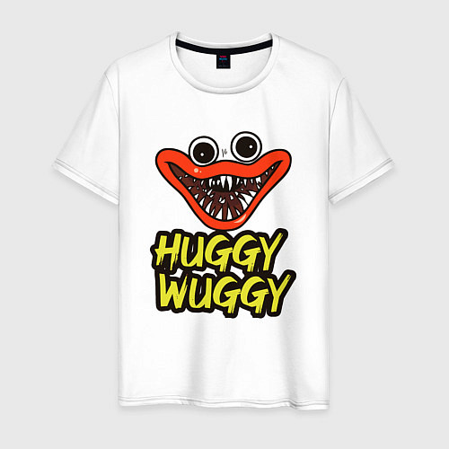 Мужская футболка Радостный Хагги Вагги / Белый – фото 1