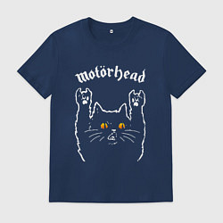 Мужская футболка Motorhead rock cat
