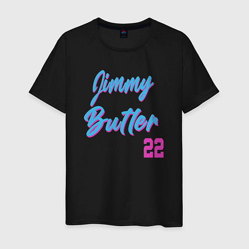 Мужская футболка Jimmy Butler 22 / Черный – фото 1