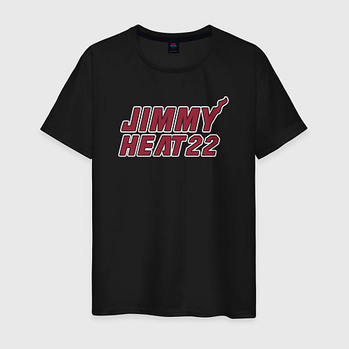 Мужская футболка Jimmy Heat 22 / Черный – фото 1