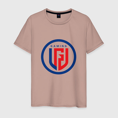 Мужская футболка PSG LGD logo / Пыльно-розовый – фото 1