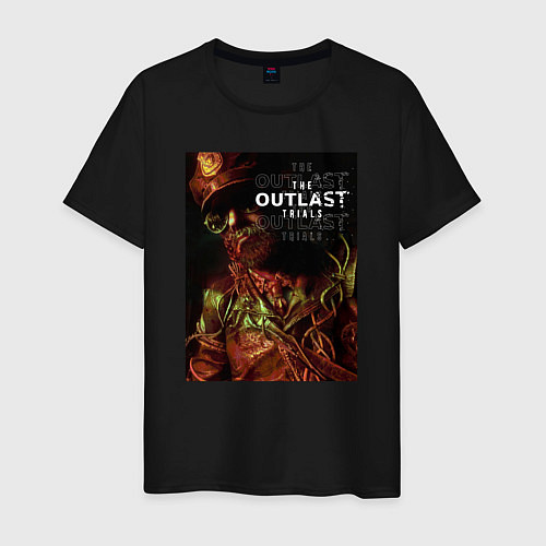Мужская футболка The Outlast Trials Лиланд Койл / Черный – фото 1